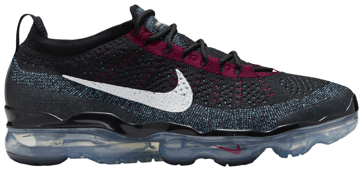 Nike air vapormax flyknit black red hotsell