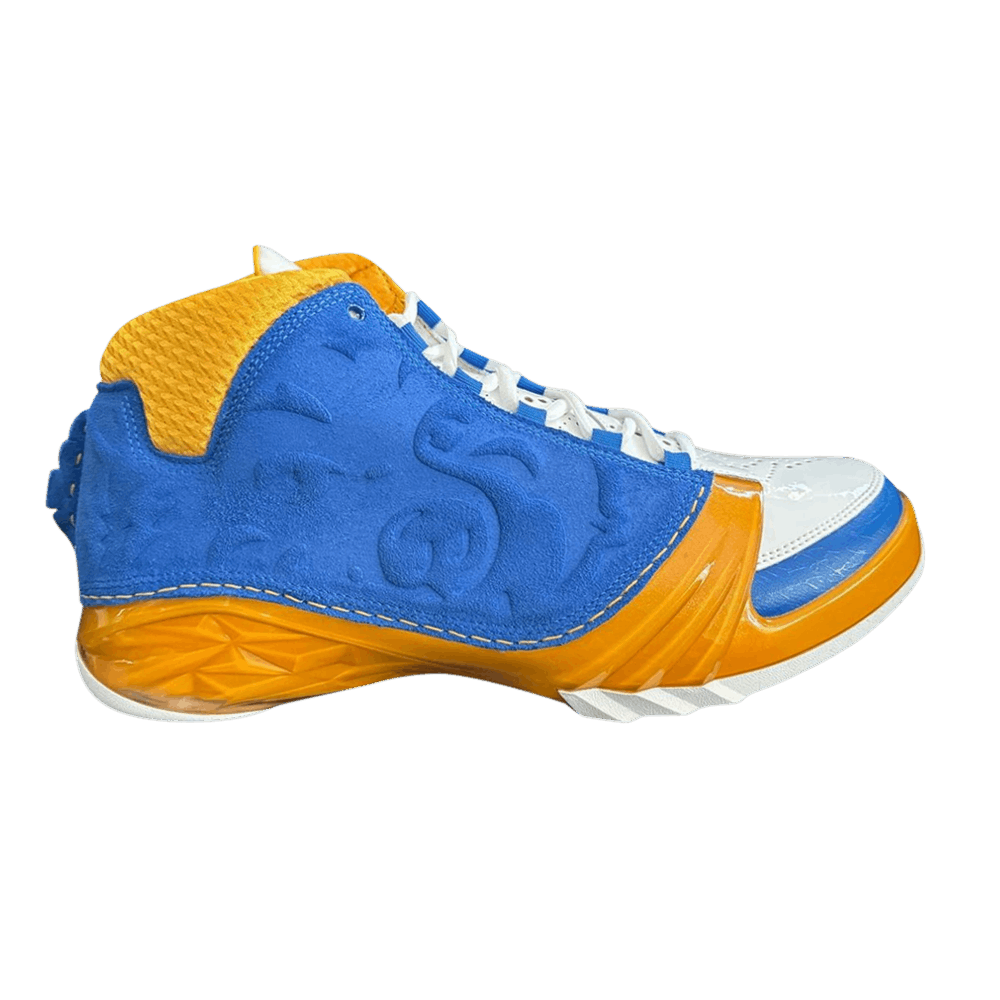 jordans 23 blue and yellow