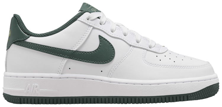 army green and white air force 1
