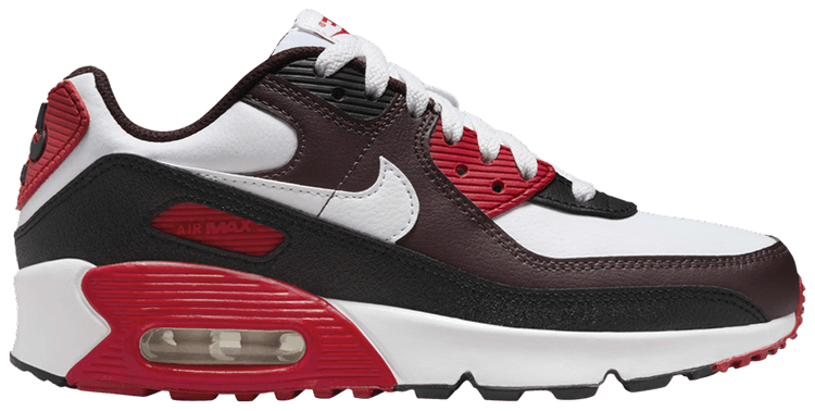 Nike Air Max 90 GS Burgundy Crush University Red