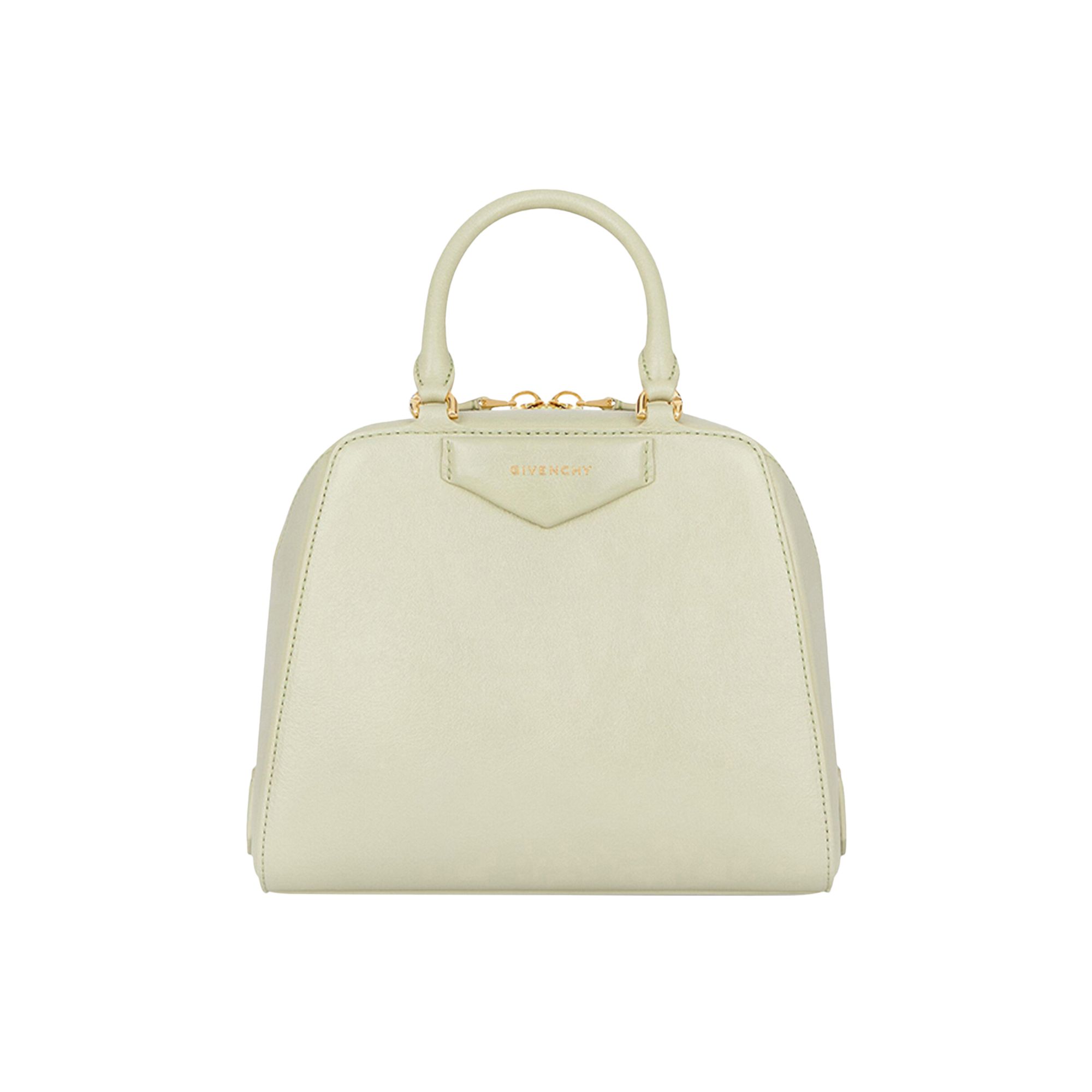 Pre-owned Givenchy Antigona Cube Mini 'almond Green'