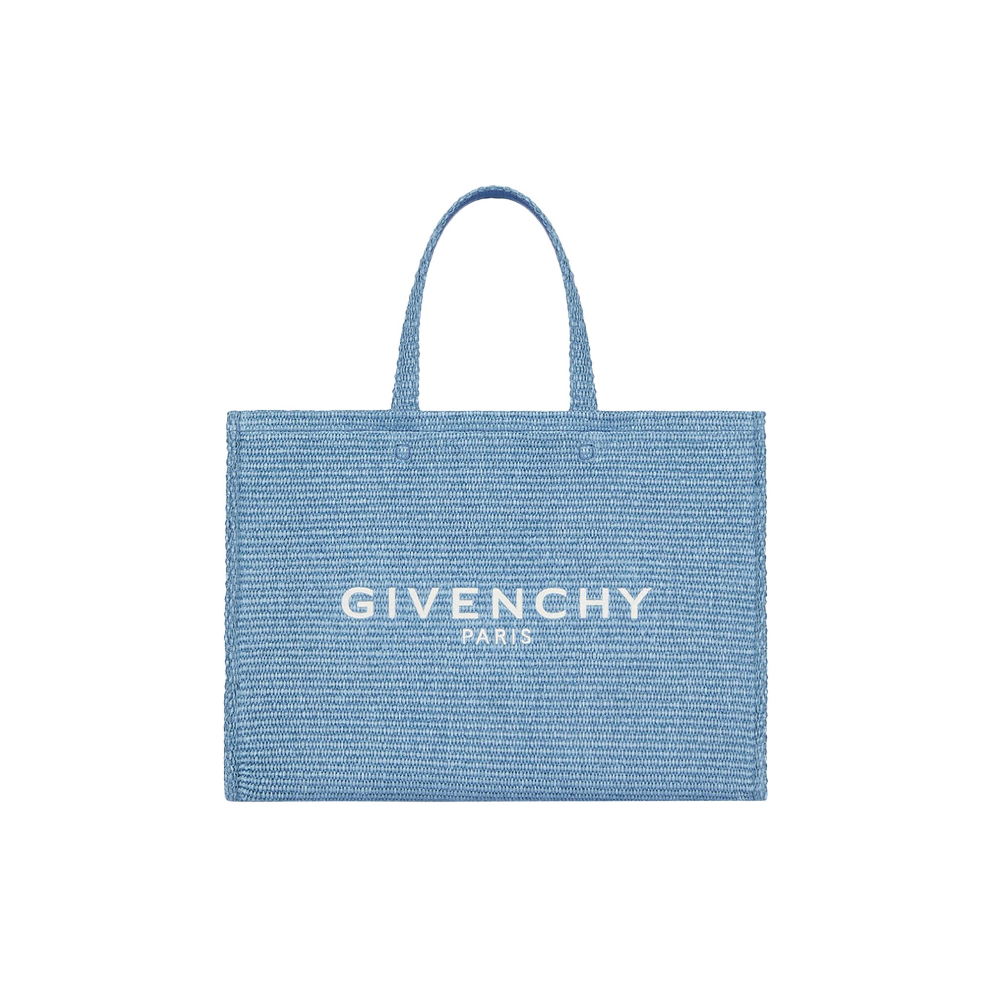 Pre-owned Givenchy G-tote Soft Medium Tote 'denim Blue'