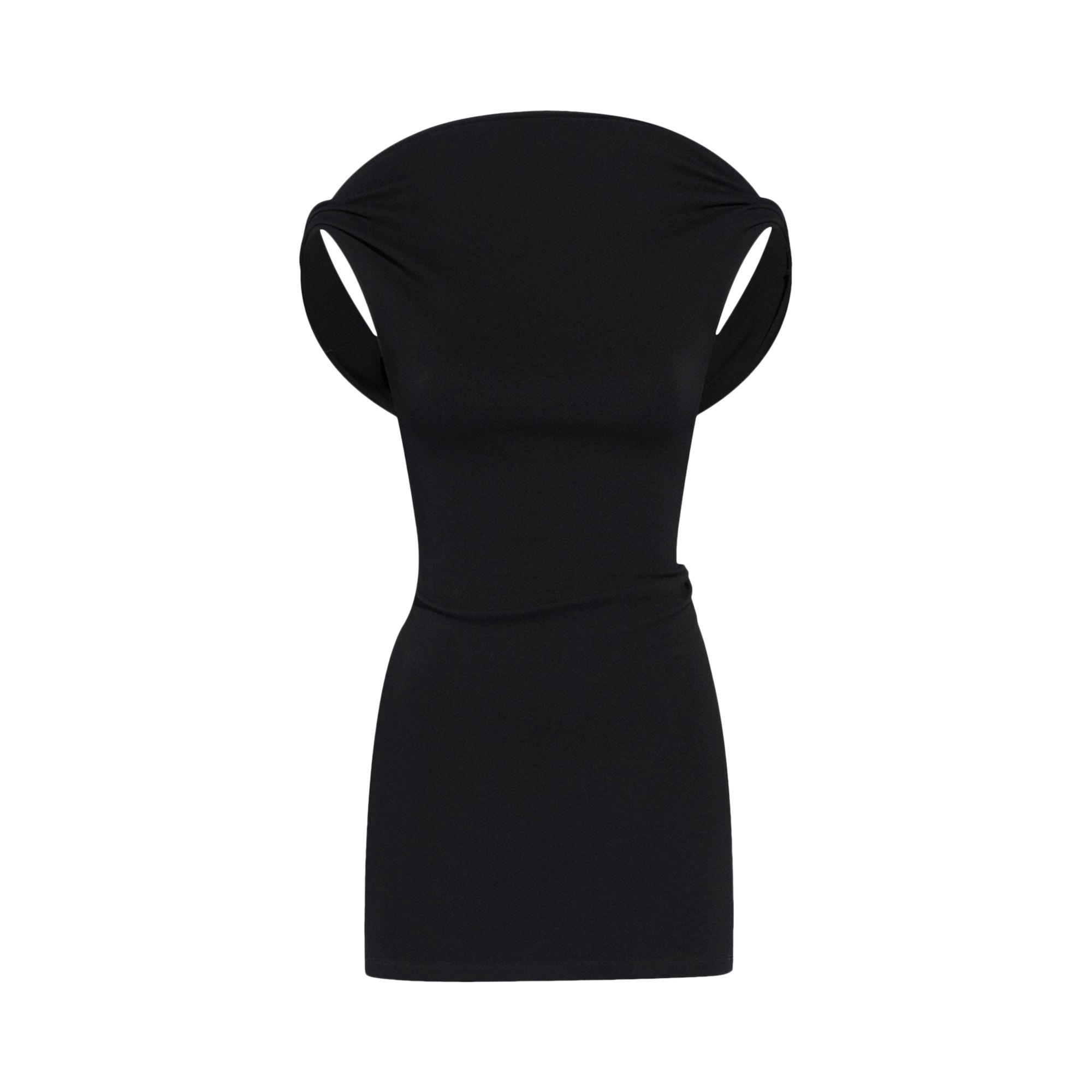 Pre-owned Jacquemus La Mini Robe Bordo 'black' | Women's Size 42