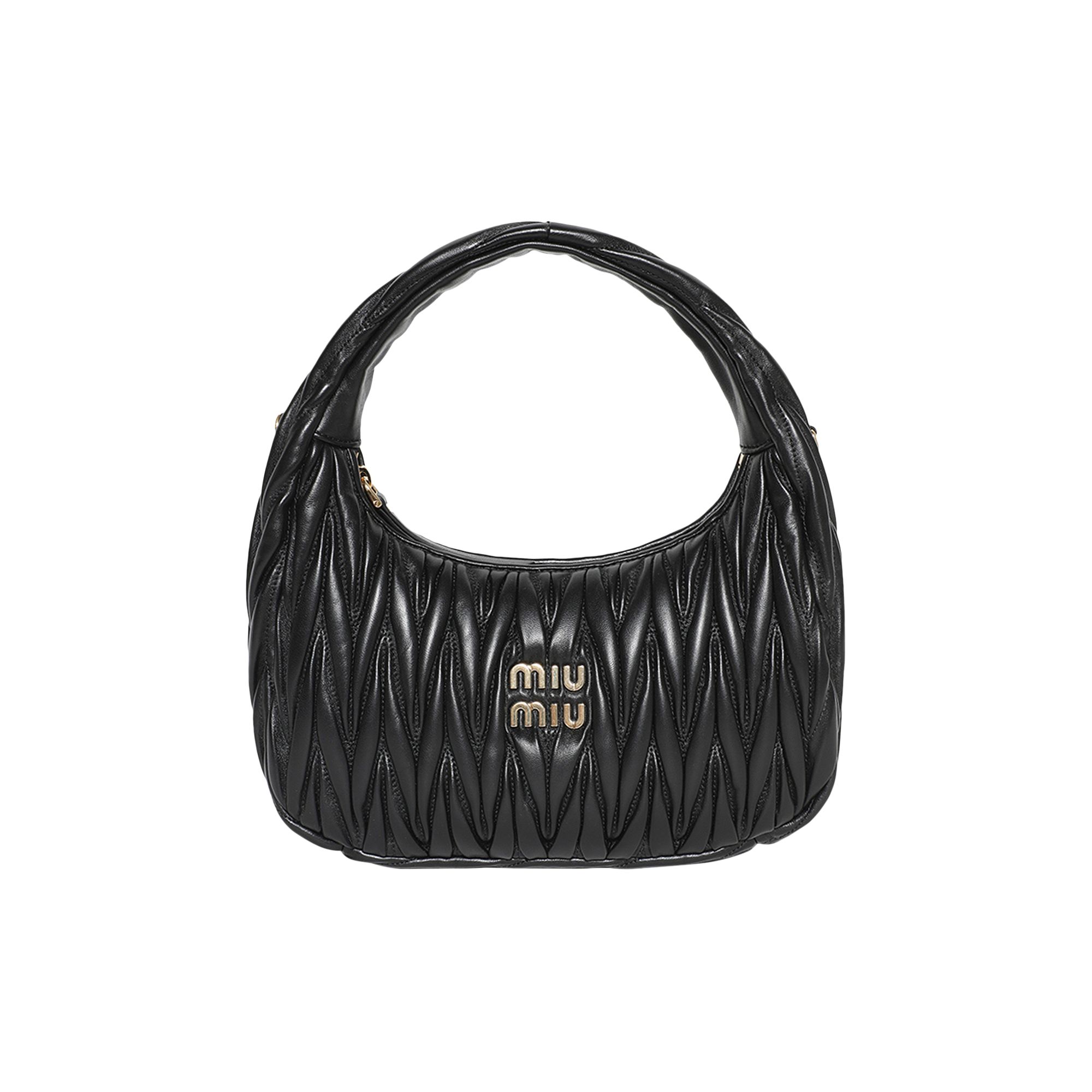 Miu Miu Matelasse Bag 'Black' | Women's Size Onesize