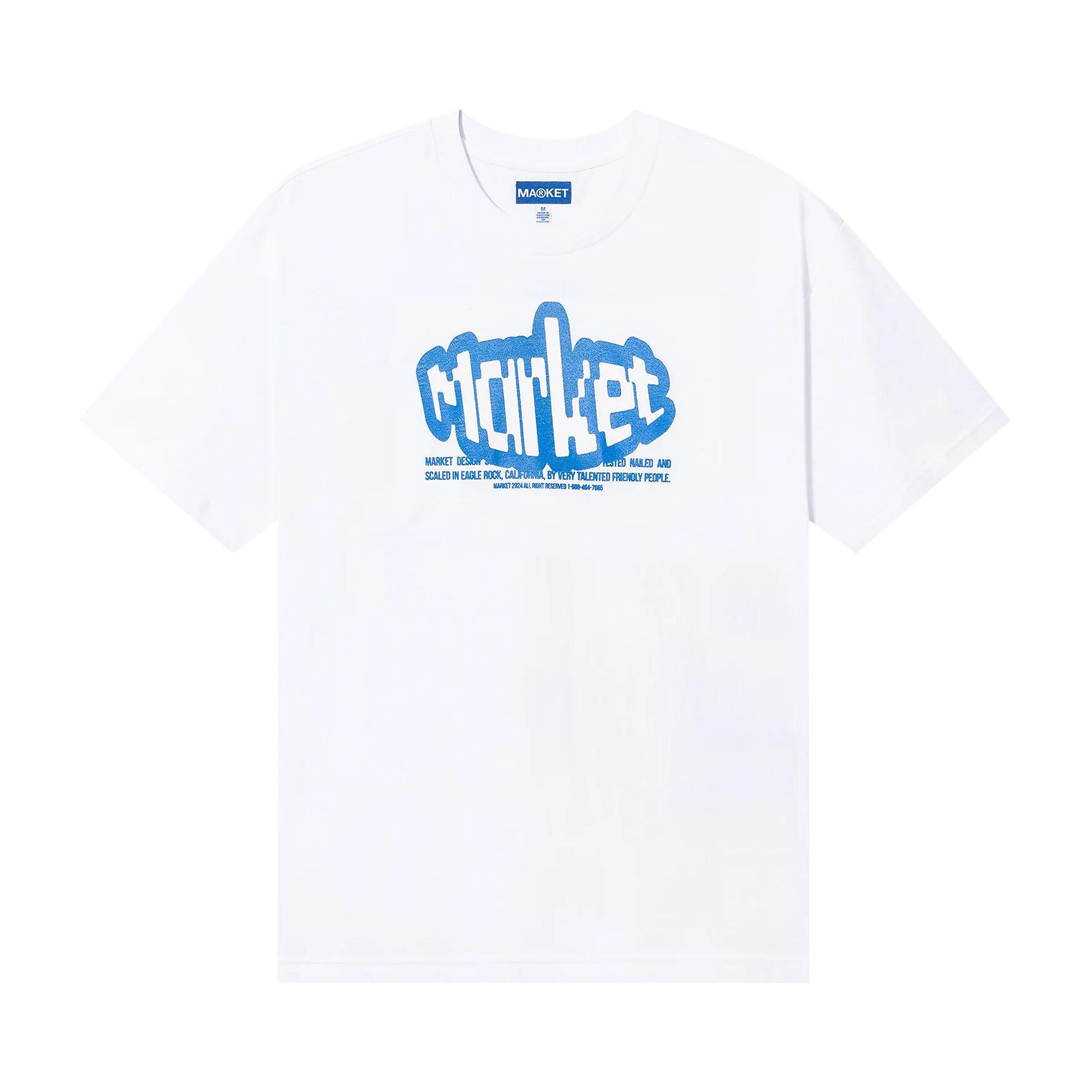Pre-owned Market Test Nail Scale T-shirt 'white' | Men's Size M