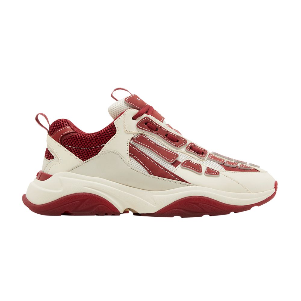Pre-owned Amiri Bone Runner 'white Red' | Men's Size 44