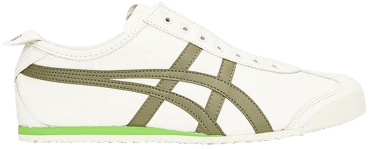 Onitsuka Tiger Mexico 66 Slip On White Olive Green