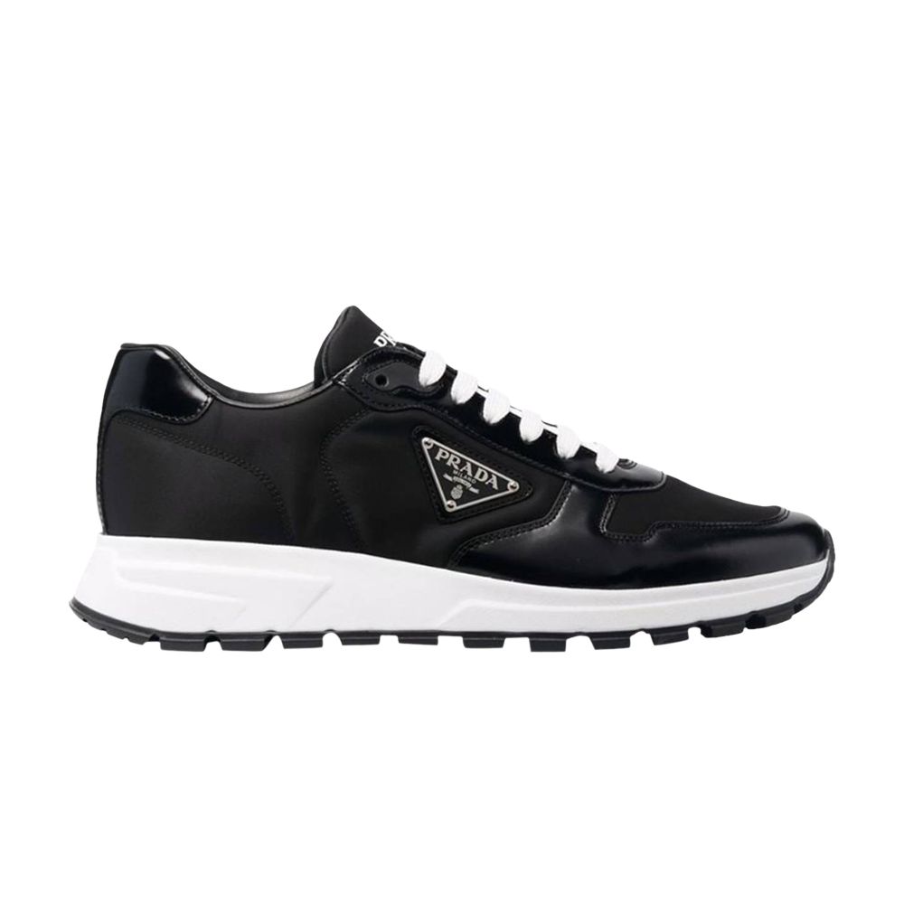 Pre-owned Prada Prax 01 Re-nylon 'black White' 2023 | Men's Size 10