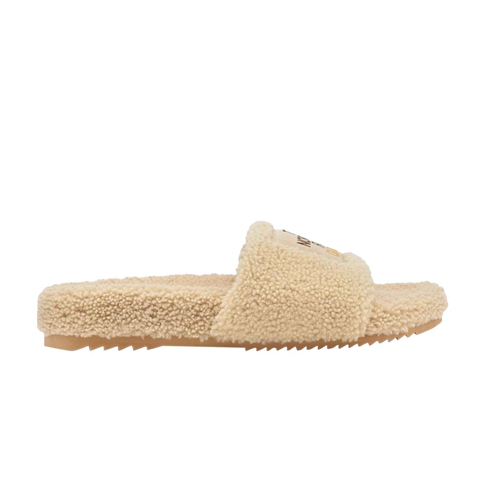 Pre-owned Gucci The North Face X Merino Wool Slide 'butterscotch' | Cream | Men's Size 7 In White
