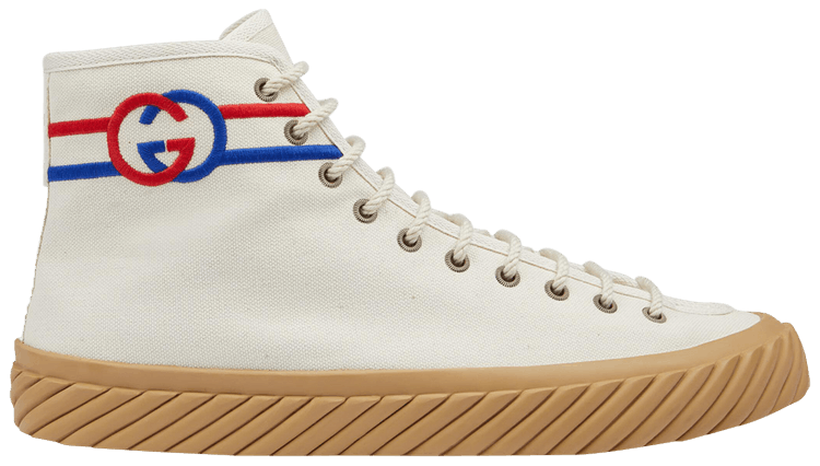 Gucci Interlocking G High White Red Blue