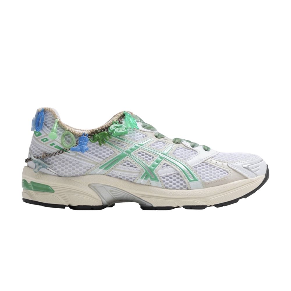 ASICS BENTGABLENITS x Wmns Gel 1130 'A Prize In Every Box - Green' | White | Women's Size 7 - BENTGABLENITS1130-GRN