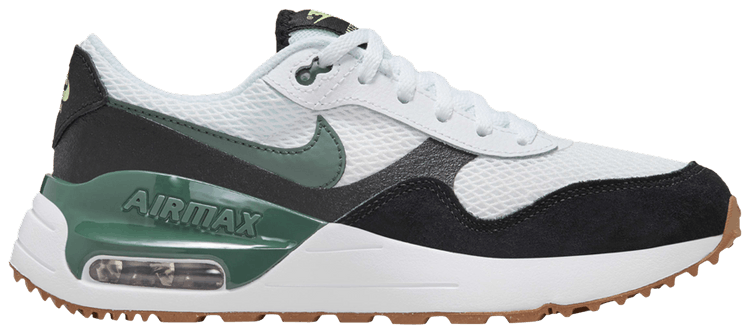 Nike Air Max SYSTM GS White Black Vintage Green