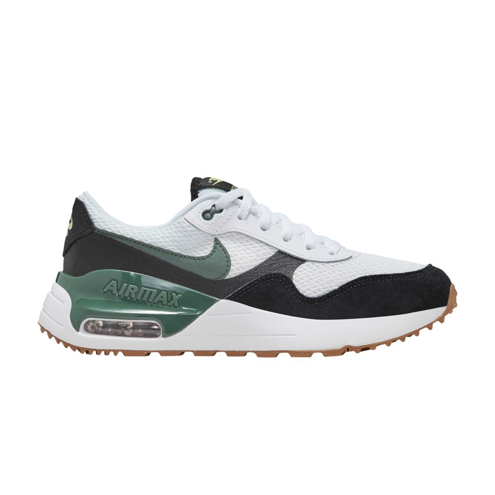 Pre-owned Nike Air Max Systm Gs 'white Black Vintage Green' | Kid's Size 4