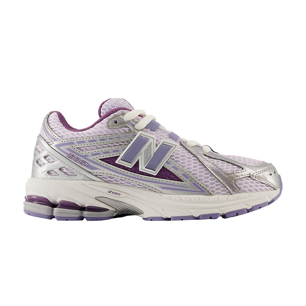 Pre-owned New Balance 1906r Big Kid Wide 'silver Metallic Dusted Grape' | Purple | Kid's Size 3.5