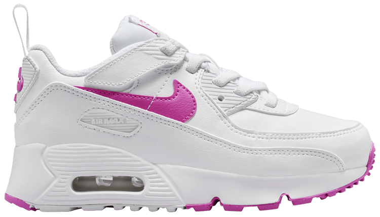 Nike Air Max 90 EasyOn PS White Laser Fuchsia