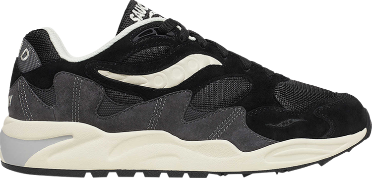 Grid Shadow 2 Black Cream