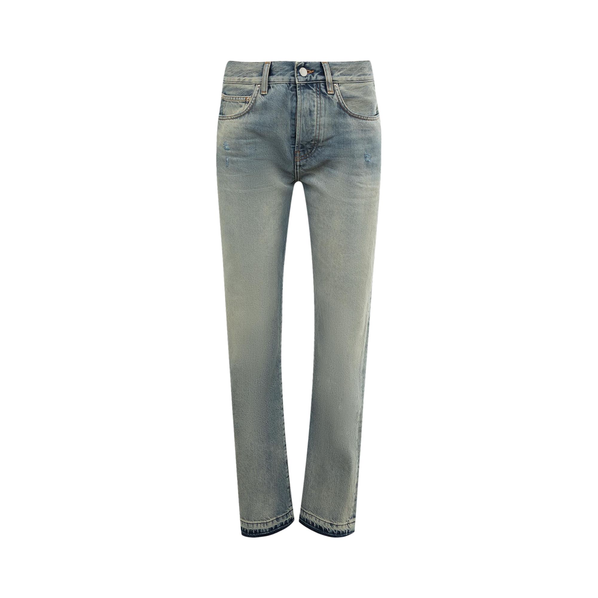Amiri Released Hem Gradient Straight Jean 'Antique Indigo' | Blue | Men's Size 34