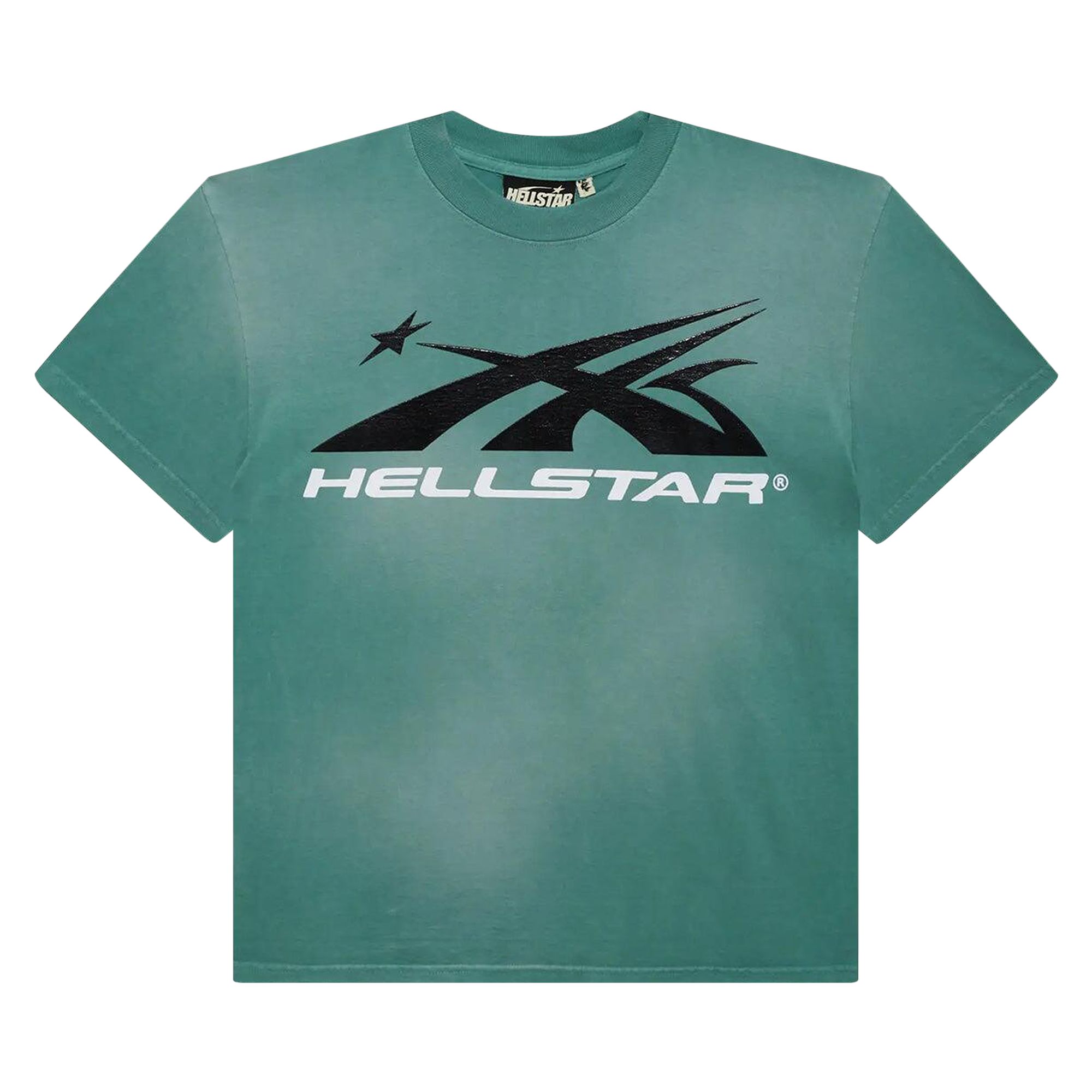 Hellstar Sports Logo T-Shirt 'Green' | Men's Size M