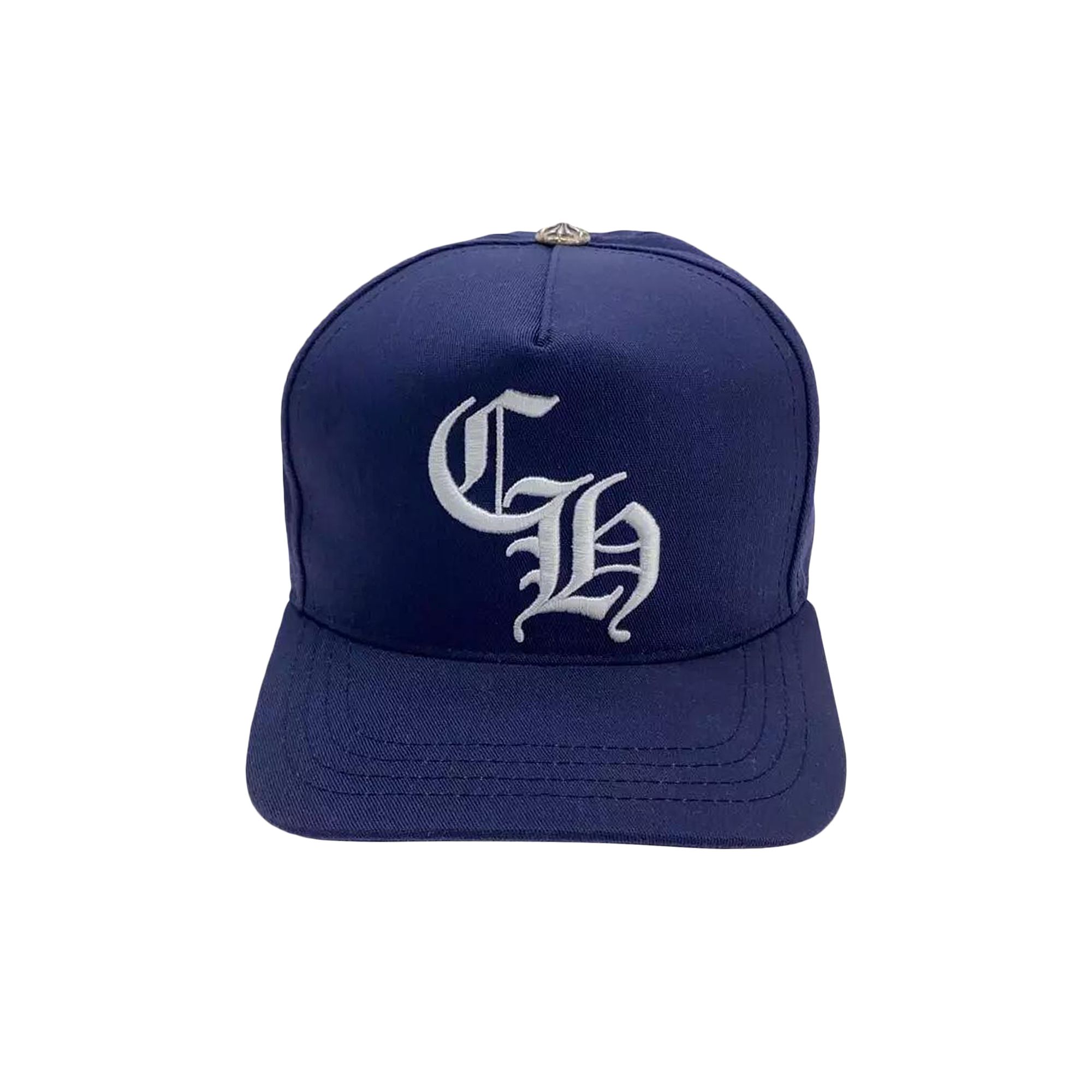 Pre-owned Chrome Hearts Ch Trucker Hat 'navy' | Blue | Men's Size Onesize