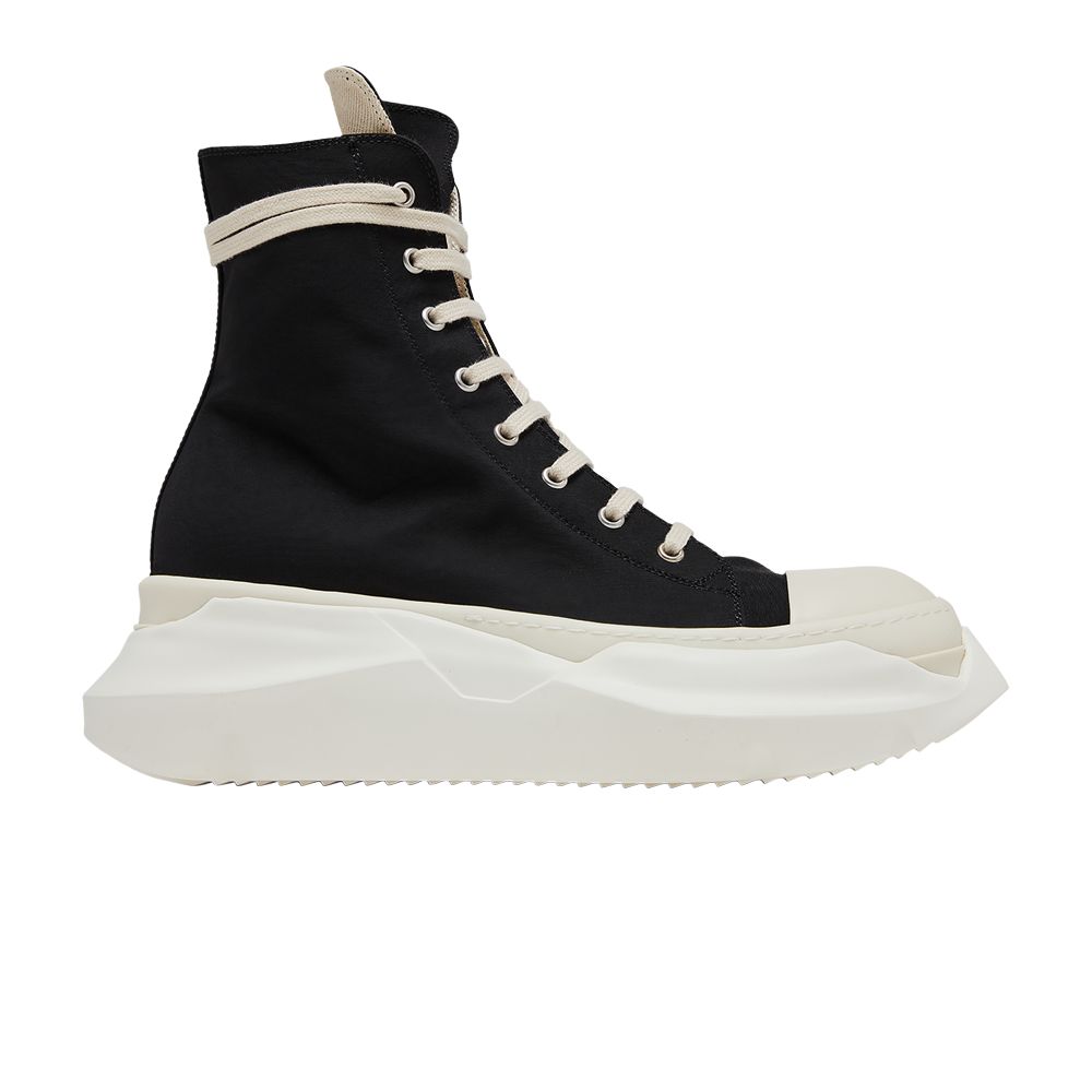 Pre-owned Rick Owens Drkshdw Fogachine Cotton Nylon Abstract High 'black Milk' | Men's Size 42.5