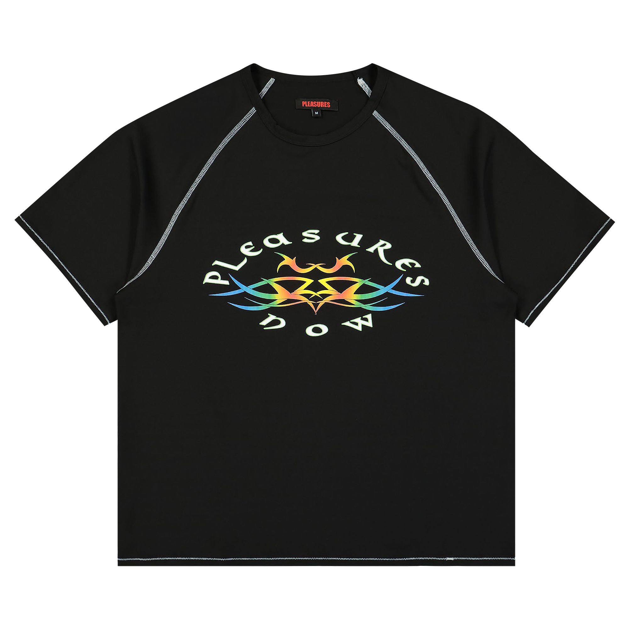 Pleasures Adventure Raglan Sport Shirt 'Black' | Men's Size XL