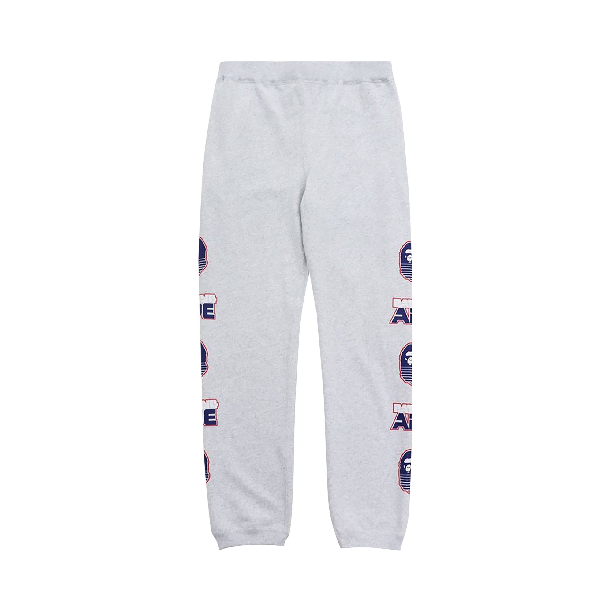 BAPE Graphic #1 Sweatpants 'Grey' | Men's Size XL