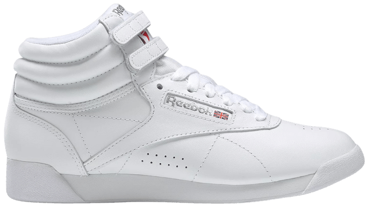 Reebok Wmns Freestyle High White Silver