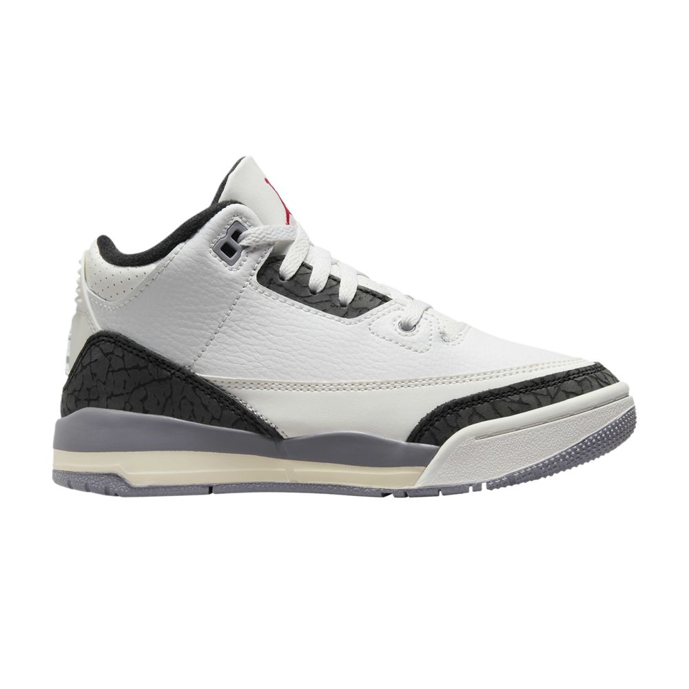 Air Jordan 3 Retro PS 'Cement Grey' | White | Kid's Size 12.5