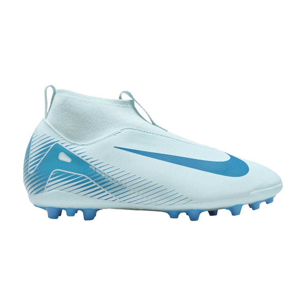 Pre-owned Nike Zoom Mercurial Superfly 10 Academy Ag Gs 'mad Ambition Pack' | Blue | Kid's Size 6