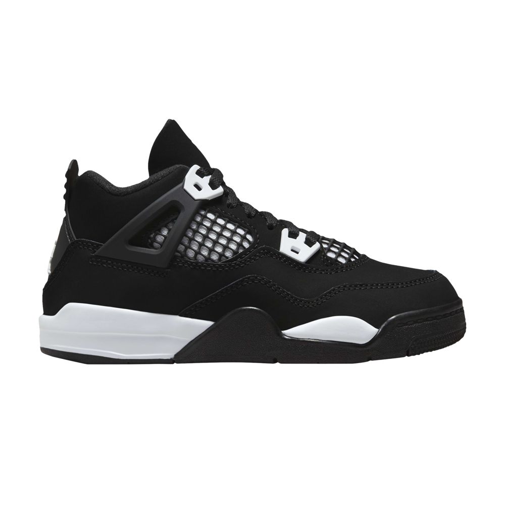 Air Jordan 4 Retro PS 'White Thunder' | Black | Kid's Size 13