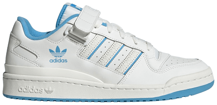 Adidas Forum Low White Semi Blue Burst