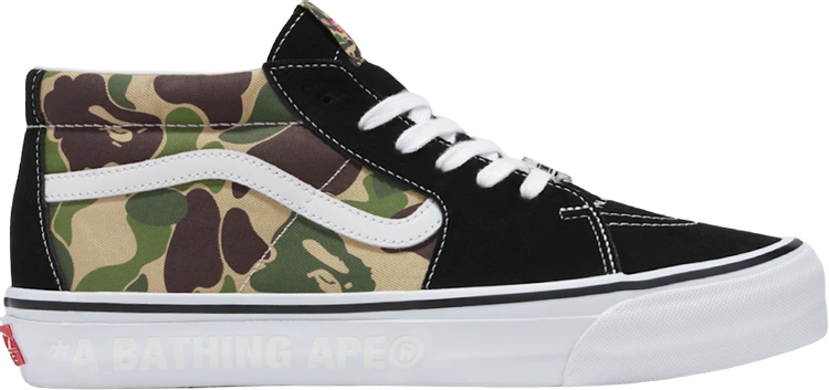 BAPE x Sk8 Mid 83 ABC Camo