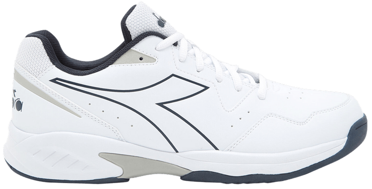 Diadora Volee 6 White Blue Corsair