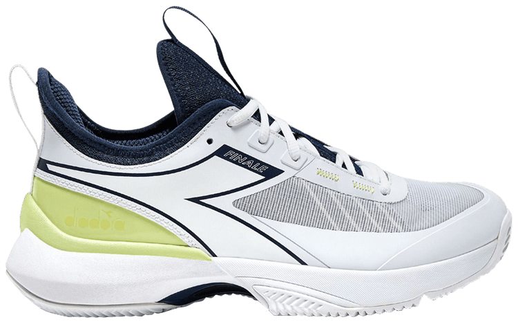 Diadora Finale Clay White Pageant Blue