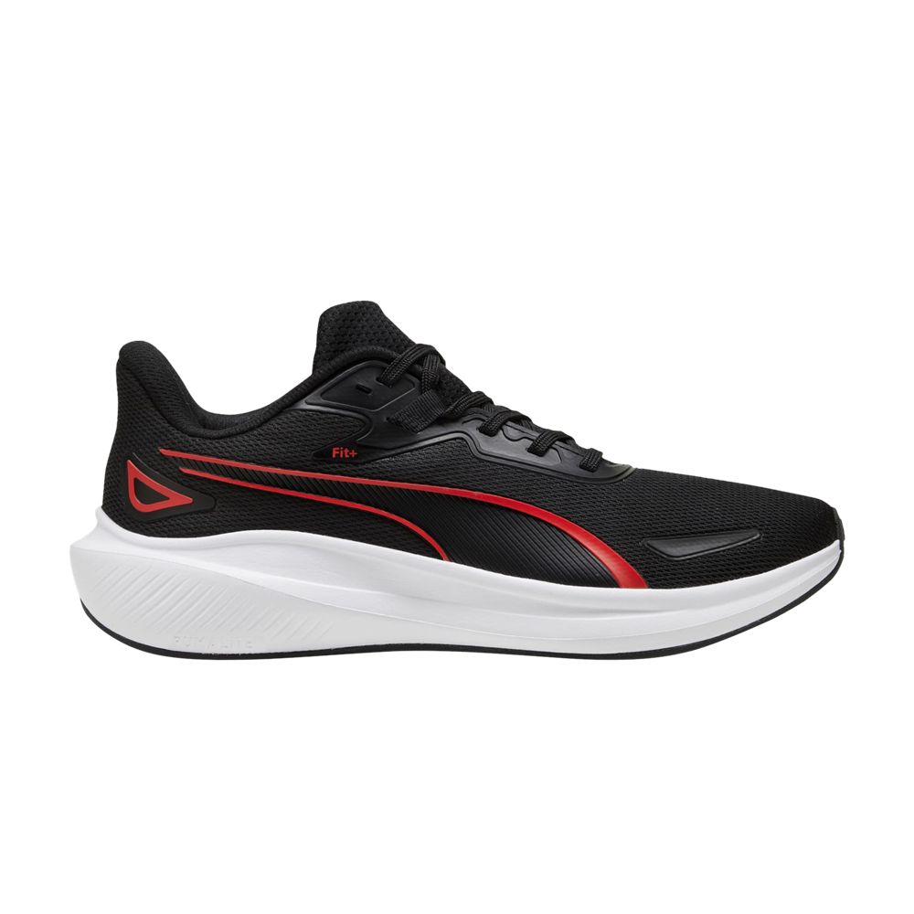 Pre-owned Puma Skyrocket Lite 'black White Red' | Men's Size 11.5