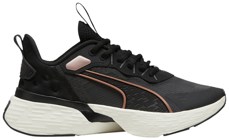 Puma shoes black rose gold shop