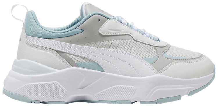 Wmns Cassia Grey White Turquoise