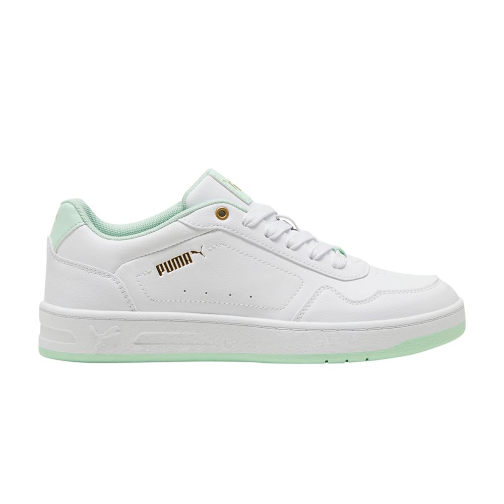 Pre-owned Puma Wmns Court Classy 'white Fresh Mint' | Women's Size 7.5