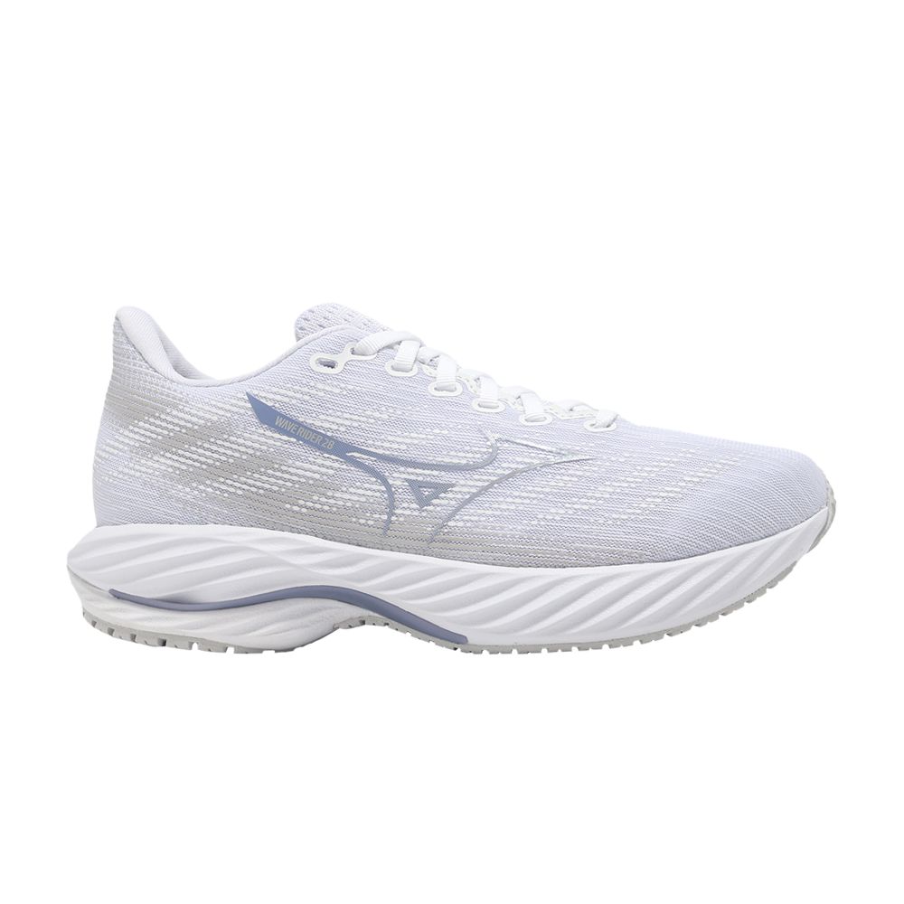 Mizuno Wmns Wave Rider 28 Super Wide 'White Purple Impression' | Women's Size 6.5 - J1GD240623