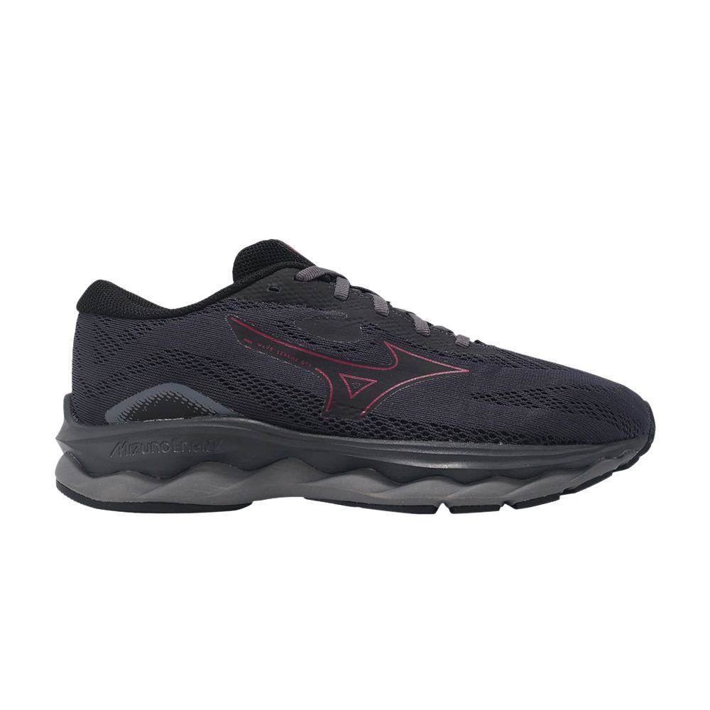 Pre-owned Mizuno Wmns Wave Serene Gore-tex 'ebony Rumba Red' | Black | Women's Size 8.5