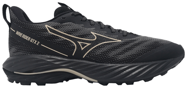 Mizuno wave rider 22 black rose gold top