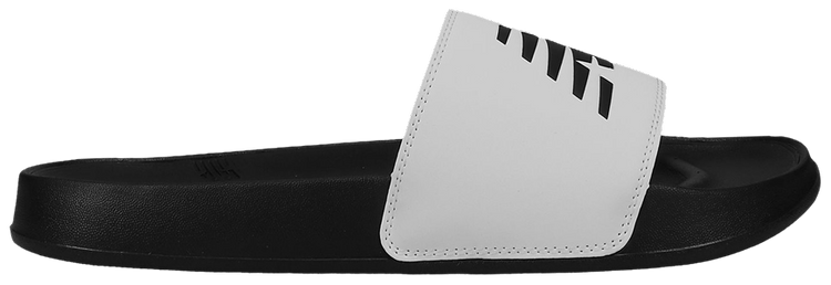 New Balance 200 Slide White Black