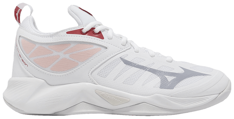 Mizuno Wmns Wave Dimension White Aleutian