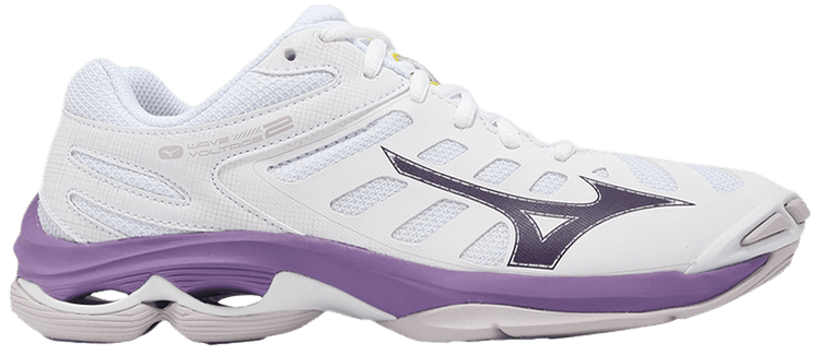 Mizuno Wmns Wave Voltage 2 White Purple
