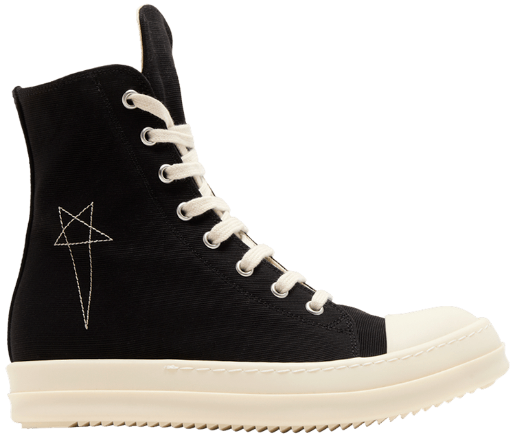 【送関込】RICK OWENS☆Lido ハイトップ スニーカー Buy Rick Owens DRKSHDW Lido Double Bumper Sneaker 'Black