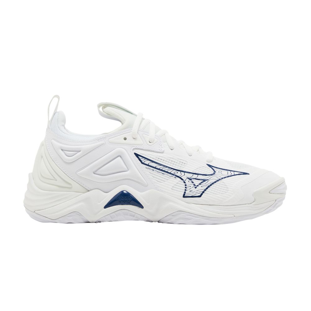 Pre-owned Mizuno Wmns Wave Momentum 3 'white Navy'