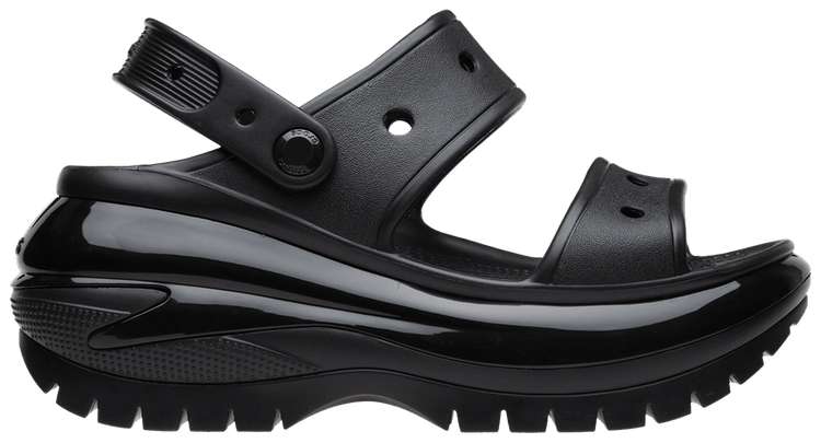 Crocs Mega Crush Sandal Black