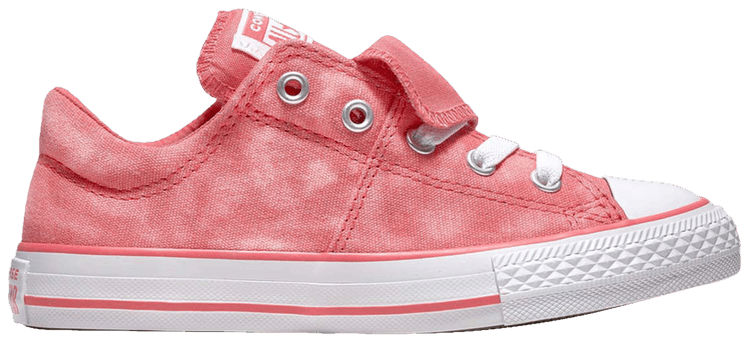 Size 12.0 Chuck Taylor All Star Maddie Slip On Low GS Tie Dye Pink