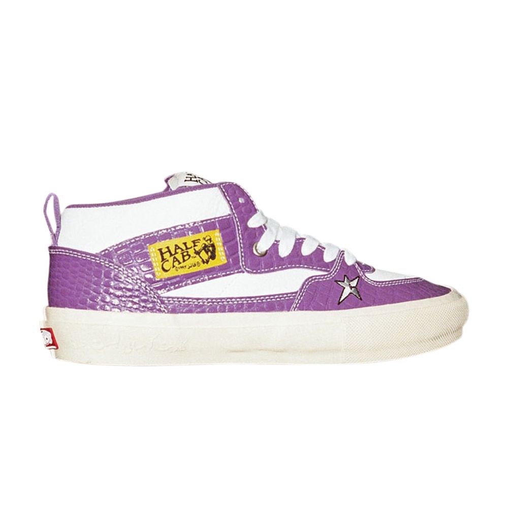 Pre-owned Vans Carpet Company X Skate Half Cab 'violet Dragon Leather' | Purple | Men's Size 8.5