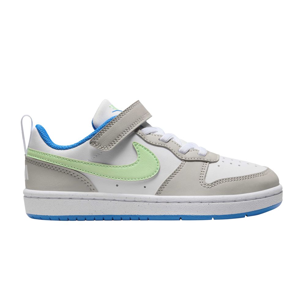 Pre-owned Nike Court Borough Low Recraft Ps 'light Iron Vapor Green' | Grey | Kid's Size 1